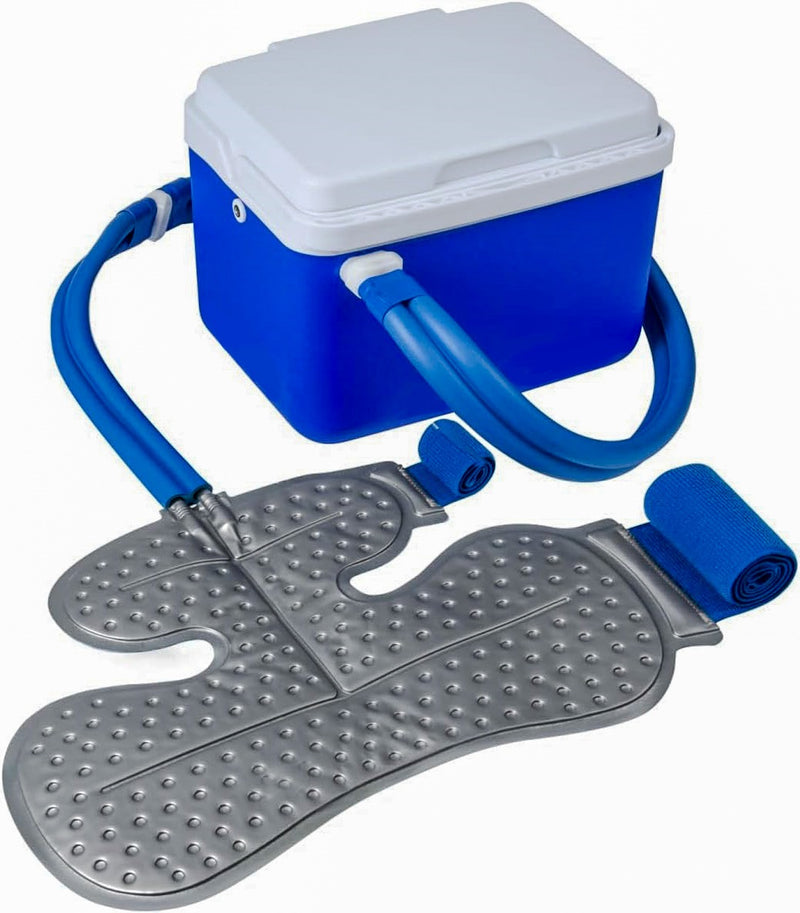 Cold Compression Therapy Machine with Pad for Shoulder and Knee 6 Quart