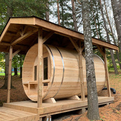 Dundalk Leisurecraft CT Tranquility Barrel Sauna