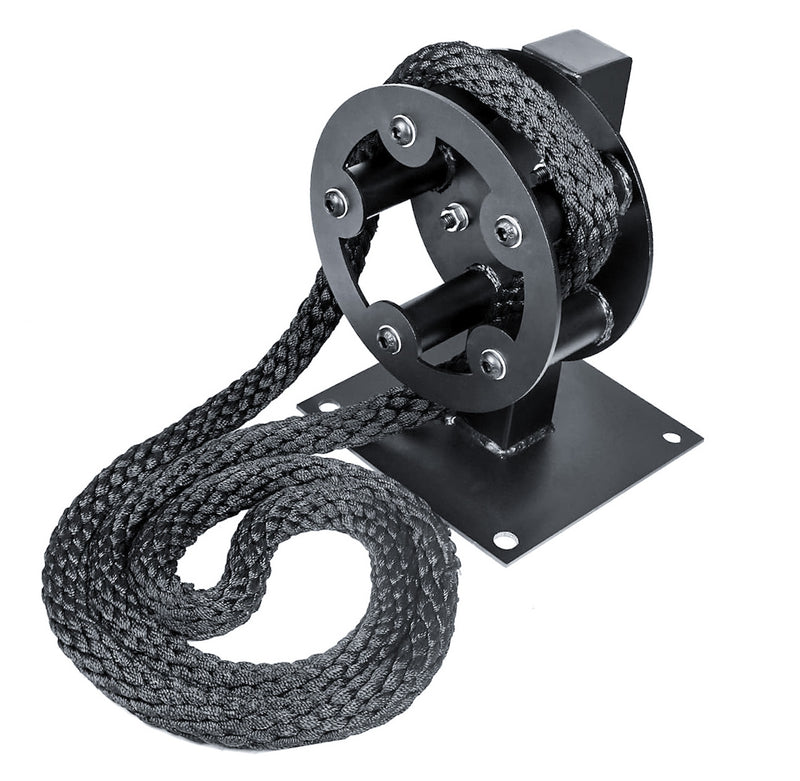Adjustable Resistance Rope Trainer – Wall-Mounted Pulley Machine for Arm and Full-Body Strength Workouts