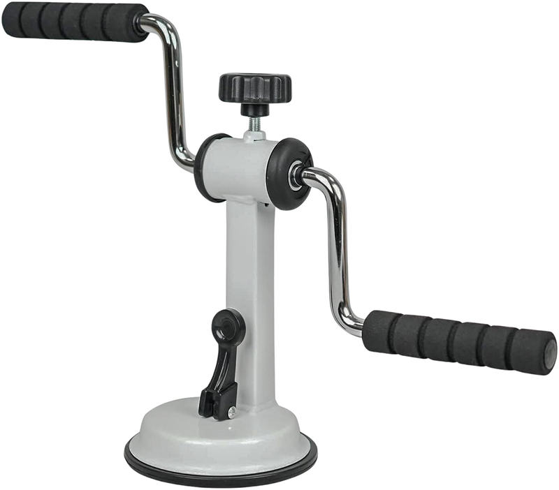 Compact Arm Exercise Bike – Adjustable Resistance Fitness Trainer for Home and Senior Mobility