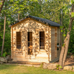 Dundalk Leisurecraft CT Georgian Cabin Sauna with Changeroom