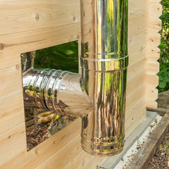 Dundalk Leisurecraft CT Georgian Cabin Sauna with Changeroom