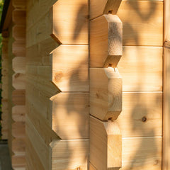 Dundalk Leisurecraft CT Georgian Cabin Sauna with Changeroom