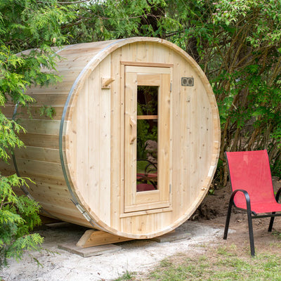 Dundalk Leisurecraft CT Harmony Barrel Sauna CTC22W
