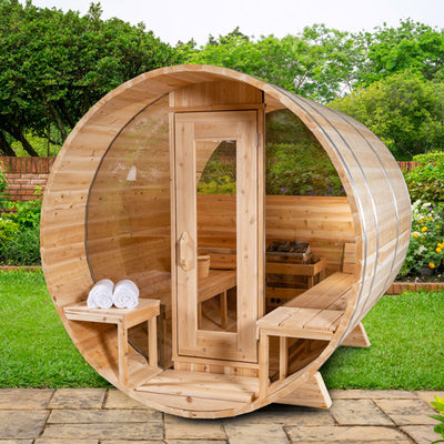 Dundalk LeisureCraft Serenity MP Barrel Sauna CTC2245MPE
