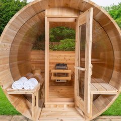 Dundalk LeisureCraft Serenity MP Barrel Sauna CTC2245MPE