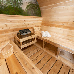 Dundalk LeisureCraft Serenity MP Barrel Sauna CTC2245MPE