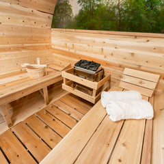 Dundalk LeisureCraft Serenity MP Barrel Sauna CTC2245MPE