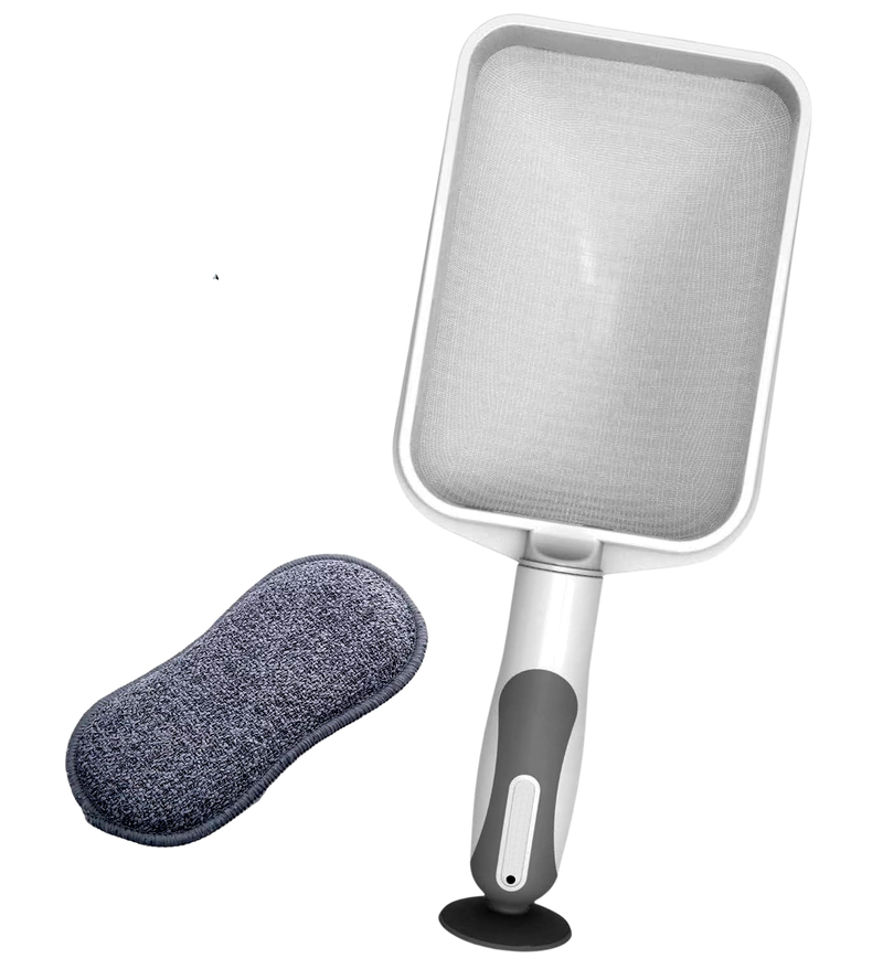 Handheld Spa & Hot Tub Skimmer with Fine Mesh Net and Suction Cup