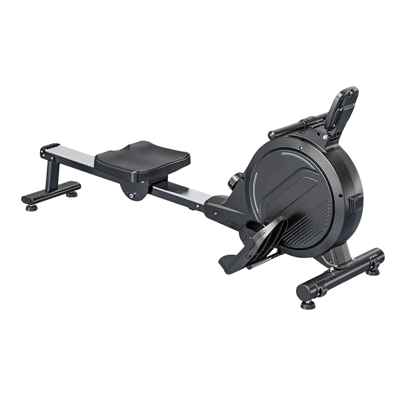 Magnetic Rowing Machine for Home – Quiet Foldable Rower with LCD Monitor and App Support