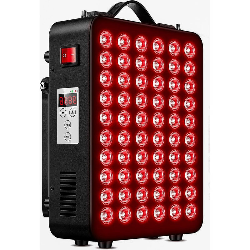 Red Light Therapy Panel with 660nm and 850nm LEDs for Skin and Muscle Recovery